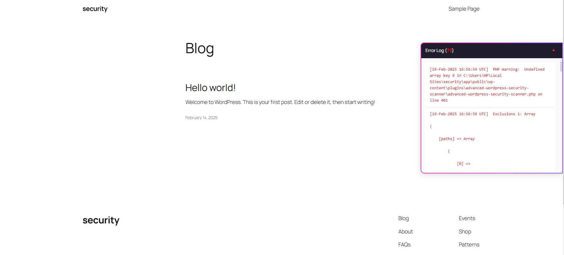 Real-Time Frontend Debugging Widgets